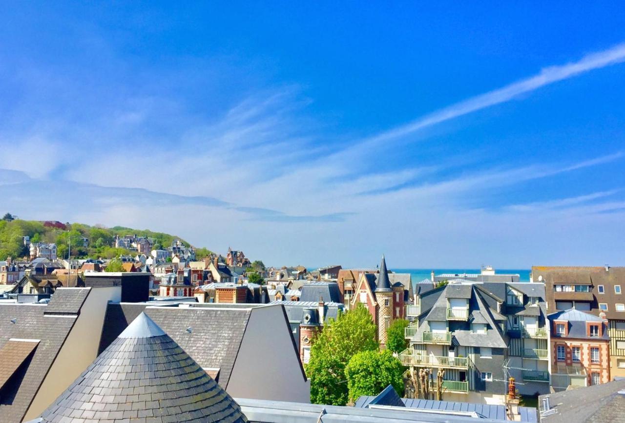 Vue Mer Panoramique Incroyable - Lesparisnormands - Centre Et Plage A 50M Villers-sur-Mer Exterior photo